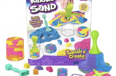 Kinetic Sand, Squish N’ Create Playset Only $6.74 (Reg. $13)!